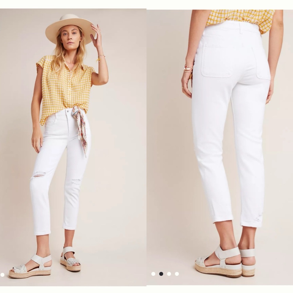 Pilcro Ultra High-Rise Slim Straight Jeans Size 30